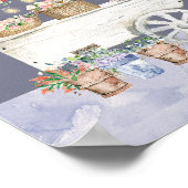 Blume Nordic Walking in der Region Ritom-Piora Poster (Ecke)