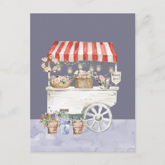 Blume Nordic Walking in der Region Ritom-Piora Postkarte (Vorderseite)