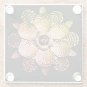 Blume-Notebook Glasuntersetzer (Rückseite)