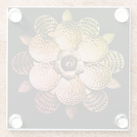 Blume-Notebook Glasuntersetzer (Rückseite)