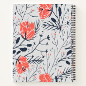 Blume-Notebook Notizblock (Rückseite)