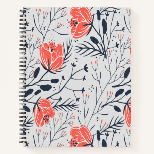 Blume-Notebook Notizblock