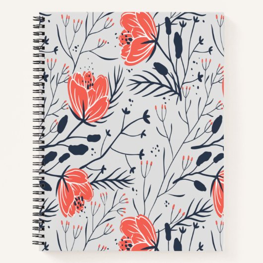 Blume-Notebook Notizblock (Vorderseite)