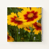 Blume-Notebook Notizblock (Rückseite)