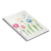 Blume-Notebook Notizblock (Rechte Seite)