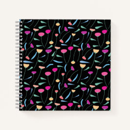 Blume-Notebook Notizblock