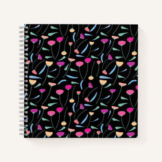 Blume-Notebook Notizblock (Vorderseite)