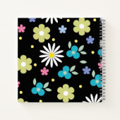 Blume-Notebook Notizblock (Rückseite)
