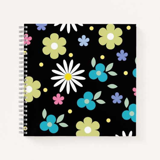 Blume-Notebook Notizblock (Vorderseite)