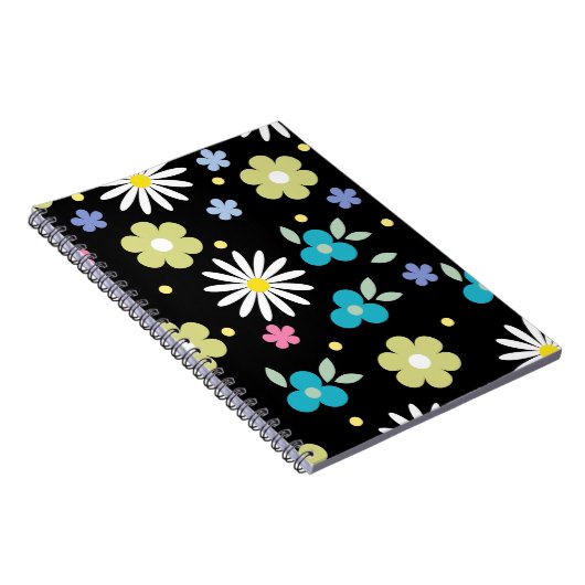 Blume-Notebook Notizblock (Rechte Seite)
