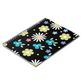 Blume-Notebook Notizblock (Linke Seite)