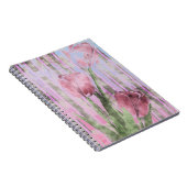 Blume-Notebook Notizblock (Rechte Seite)
