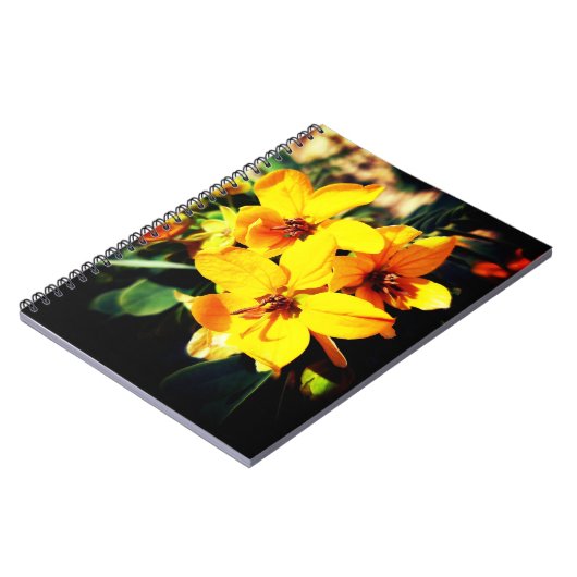 Blume-Notebook Notizblock (Linke Seite)