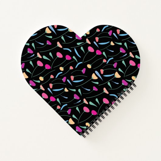 Blume-Notebook Notizblock (Rückseite)