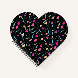 Blume-Notebook Notizblock