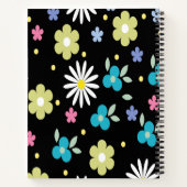 Blume-Notebook Notizblock (Rückseite)