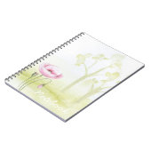 Blume-Notebook Notizblock (Linke Seite)