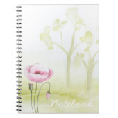 Blume-Notebook Notizblock (Vorderseite)
