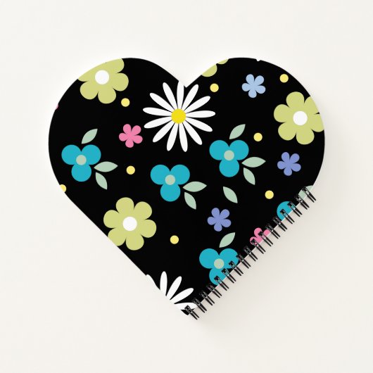 Blume-Notebook Notizblock (Rückseite)