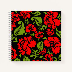 Blume-Notebook Notizblock
