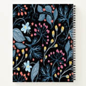 Blume-Notebook Notizblock (Rückseite)