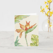 Blume Notecard Karte (Gelbe Blume)