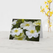 Blume Notecard Karte (Gelbe Blume)