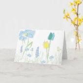 Blume Notecard Nr. drei Karte (Gelbe Blume)