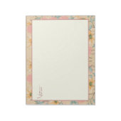 Blume Notepad Notizblock (Rotiert)