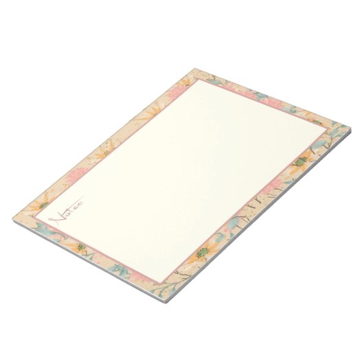 Blume Notepad Notizblock (angewinkelt)