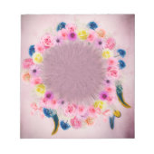 Blume Notepad Notizblock (Vorderseite)