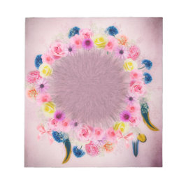 Blume Notepad Notizblock