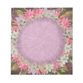Blume Notepad Notizblock (Vorderseite)