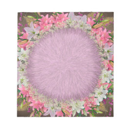 Blume Notepad Notizblock