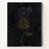 Blume Notizblock (Rückseite)