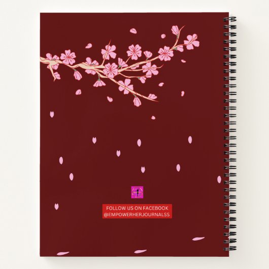 Blume Notizblock (Rückseite)