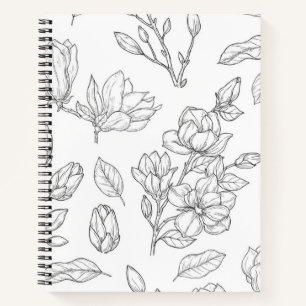 Blume Notizblock