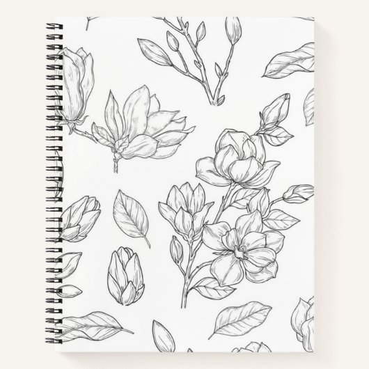 Blume Notizblock (Vorderseite)