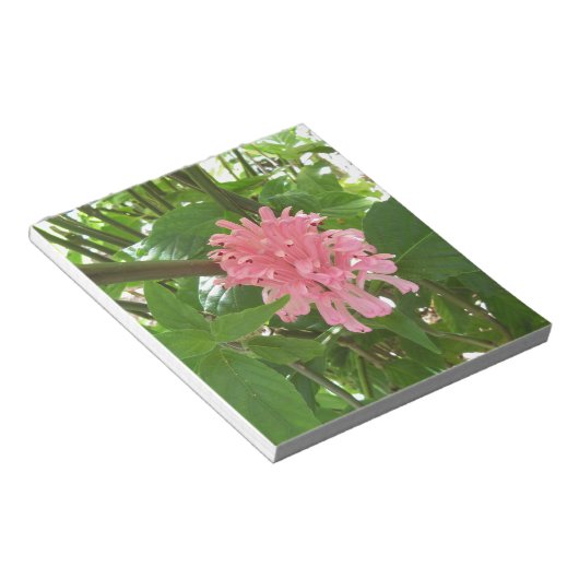 Blume Notizblock (angewinkelt)