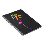 Blume Notizblock (Rechte Seite)