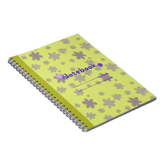 Blume Notizblock (Rechte Seite)