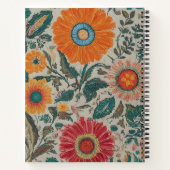 Blume Notizblock (Rückseite)