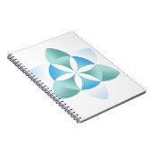 Blume Notizblock (Rechte Seite)