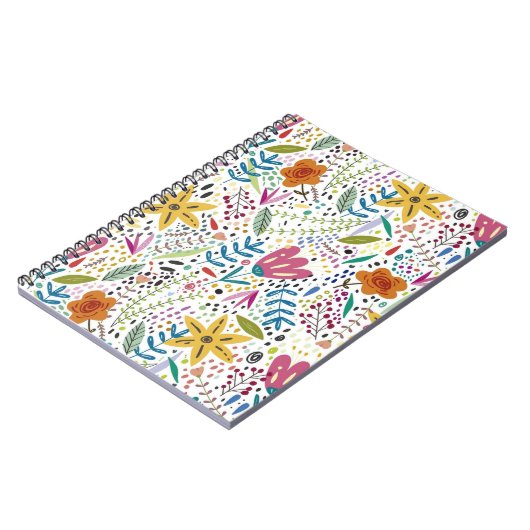 Blume Notizblock (Linke Seite)