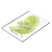 Blume Notizblock (Linke Seite)