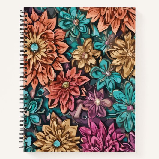 Blume Notizblock (Vorderseite)