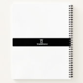 Blume Notizblock (Rückseite)