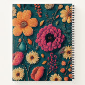 Blume Notizblock (Rückseite)