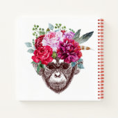 Blume Notizblock (Rückseite)