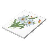 Blume Notizblock (Rotiert)